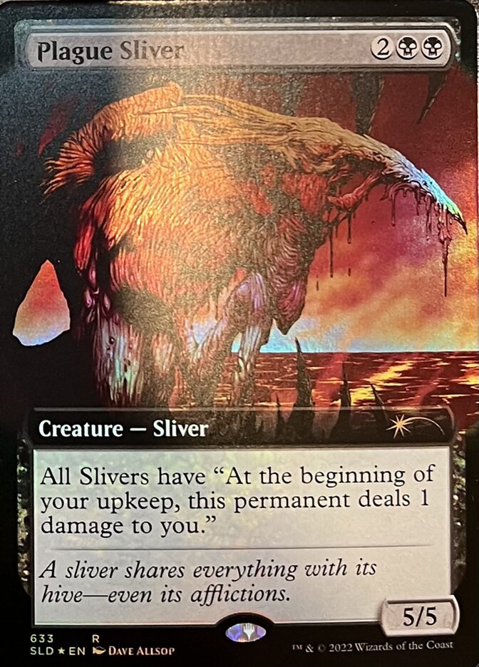 Plague Sliver (Extended Art) [Secret Lair Drop Promos] - Trinity Hobby