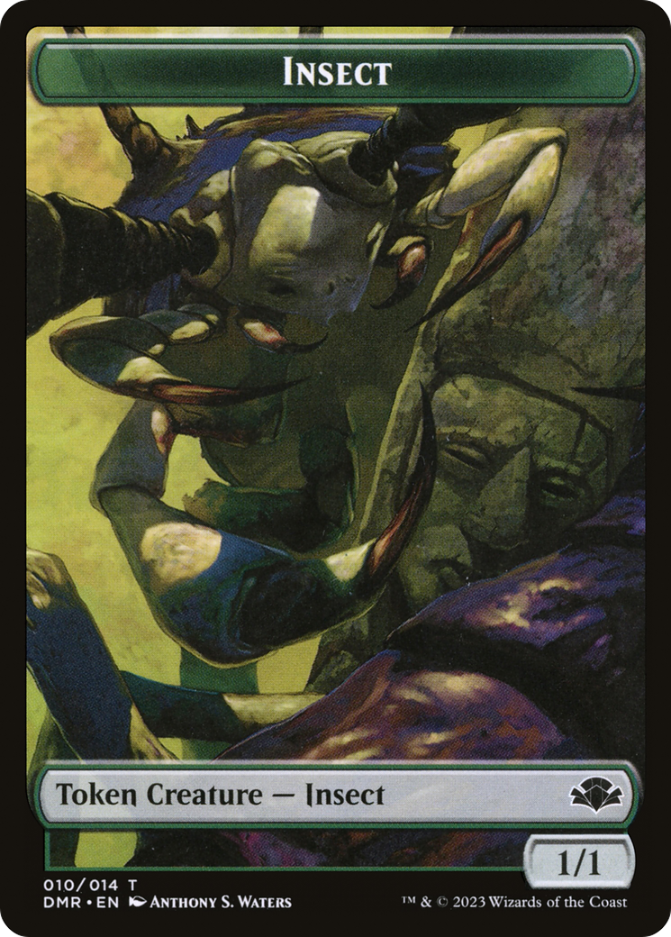 Insect Token  (DMR-010) - [Dominaria Remastered Tokens]