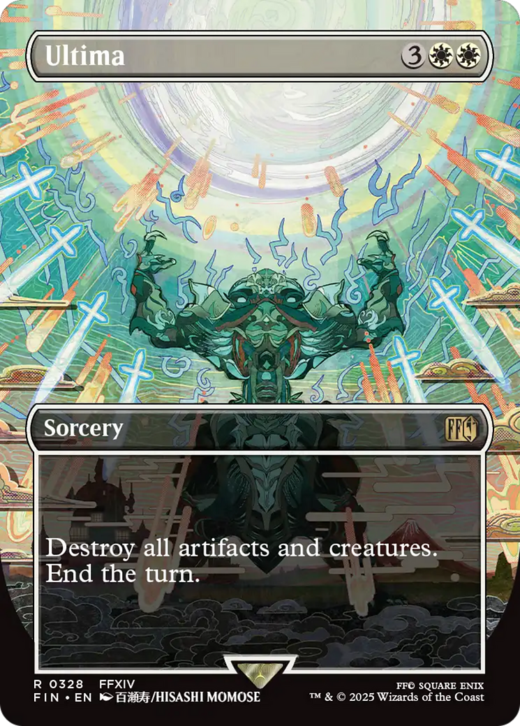 Ultima  [Foil]  (FIN-328) - [FINAL FANTASY] (Borderless) - Trinity Hobby