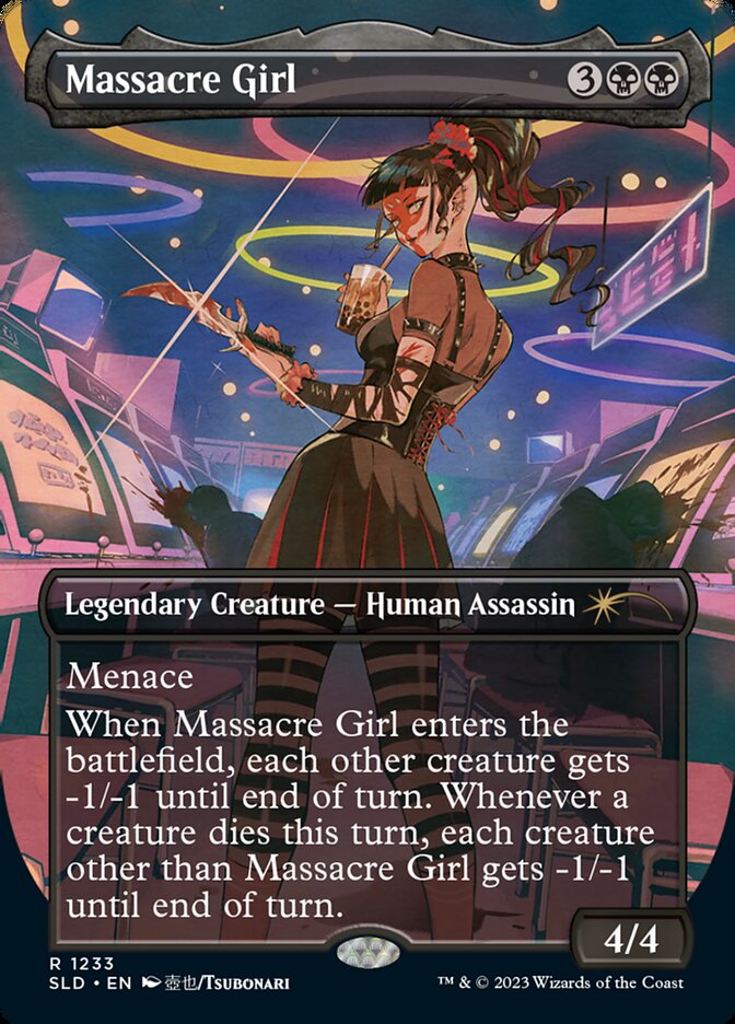 Massacre Girl (Borderless) [Secret Lair Drop Series] - Trinity Hobby