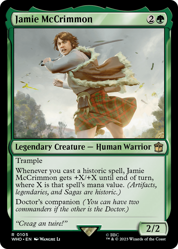 Jamie McCrimmon (Extended Art) [Doctor Who] - Trinity Hobby