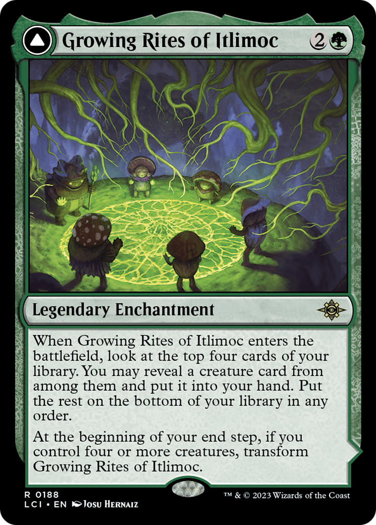 Growing Rites of Itlimoc // Itlimoc, Cradle of the Sun [The Lost Caverns of Ixalan] - Trinity Hobby