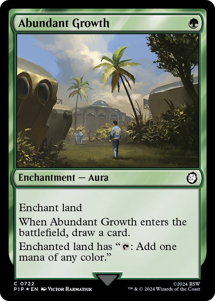 Abundant Growth (Surge Foil) [Fallout] - Trinity Hobby