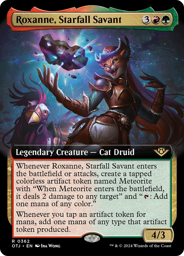 Roxanne, Starfall Savant (Extended Art) [Outlaws of Thunder Junction] - Trinity Hobby