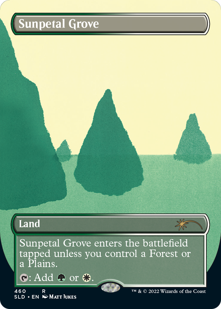 Sunpetal Grove (Borderless) [Secret Lair Drop Series] - Trinity Hobby