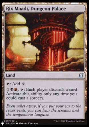 Rix Maadi, Dungeon Palace [The List] - Trinity Hobby