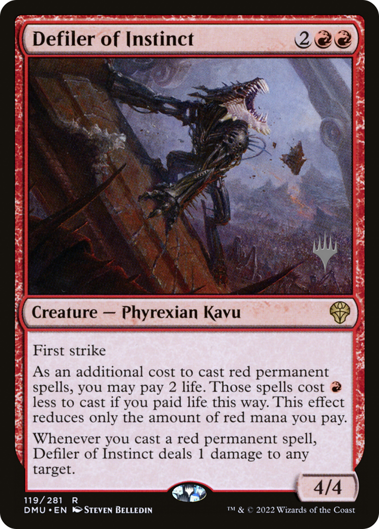 Defiler of Instinct (Promo Pack) [Dominaria United Promos] - Trinity Hobby