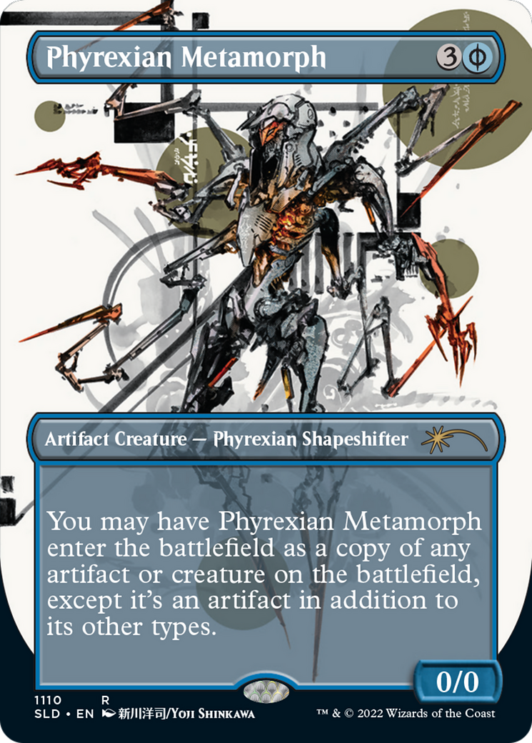 Phyrexian Metamorph (SLD-1110) - [Secret Lair Drop] (Borderless) - Trinity Hobby