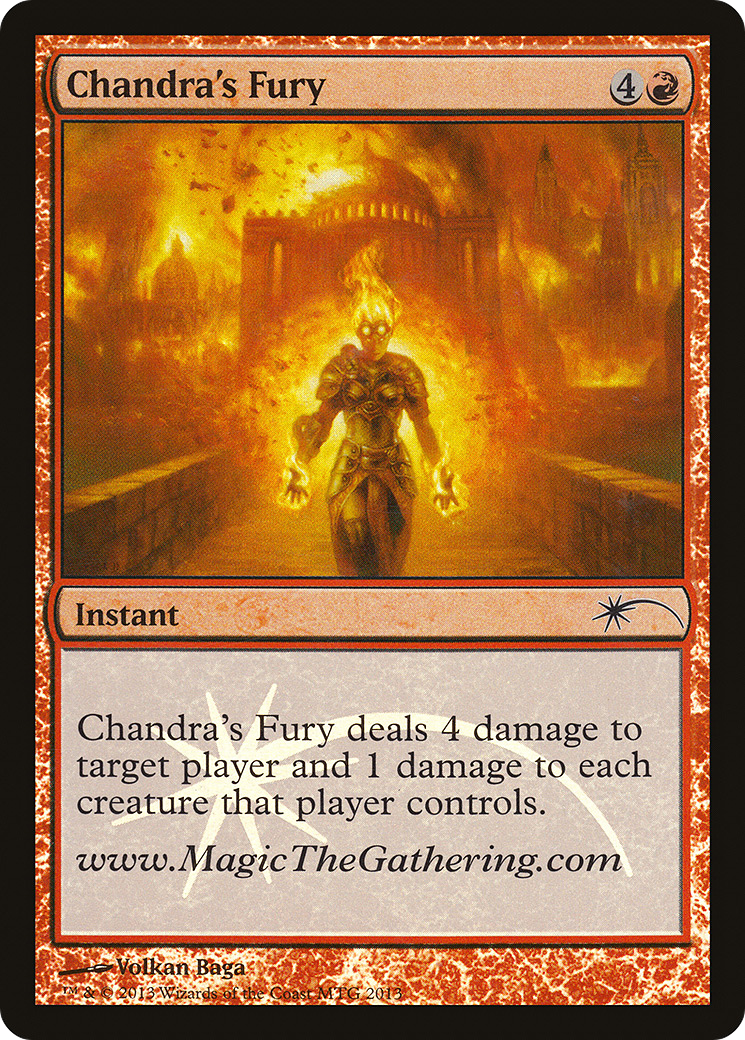 Chandra's Fury (Convention) [URL/Convention Promos] - Trinity Hobby
