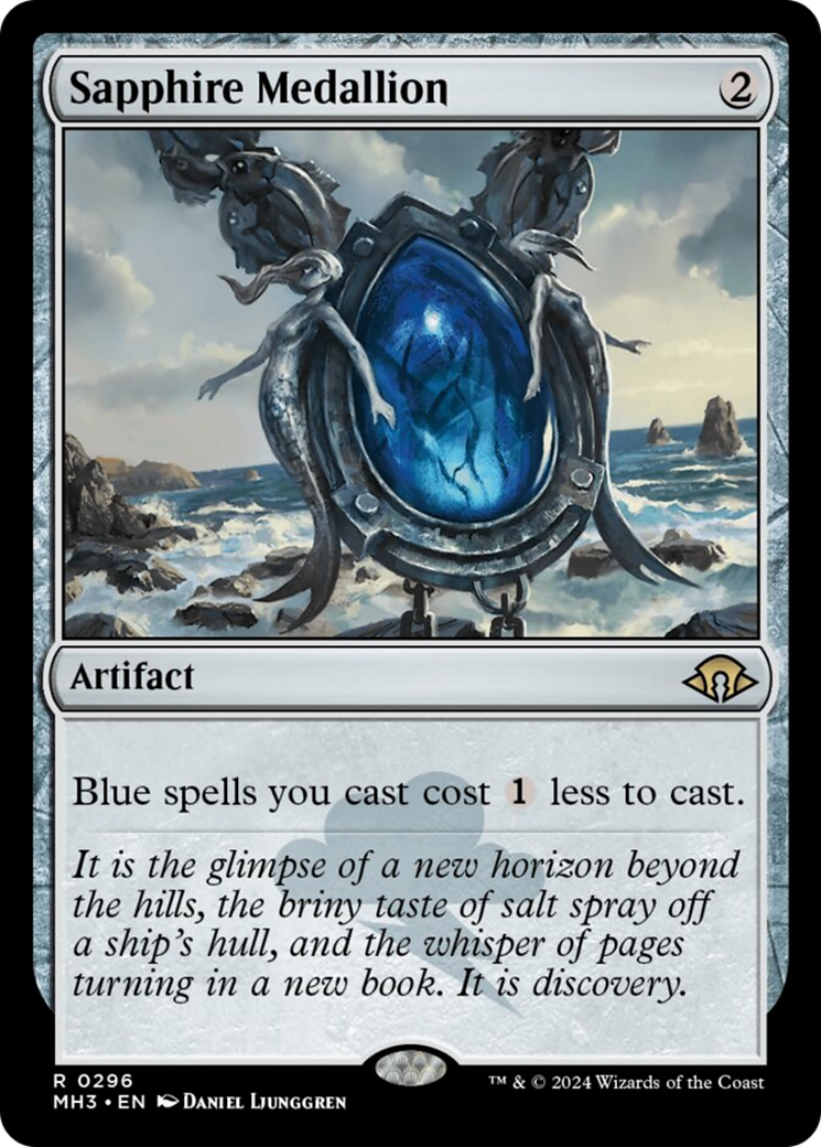 Sapphire Medallion [Modern Horizons 3] - Trinity Hobby