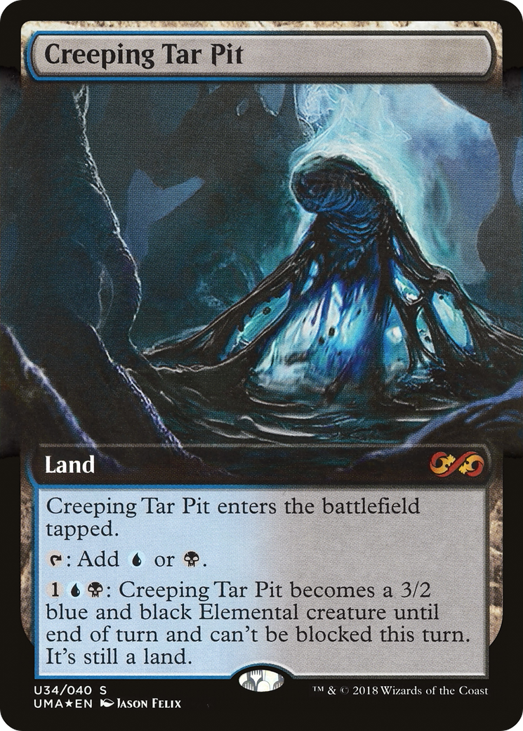 Creeping Tar Pit (Topper) [Ultimate Masters Box Topper] - Trinity Hobby