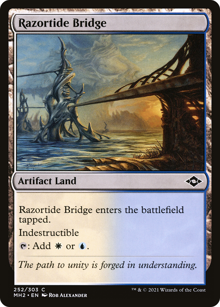 Razortide Bridge [Modern Horizons 2] - Trinity Hobby