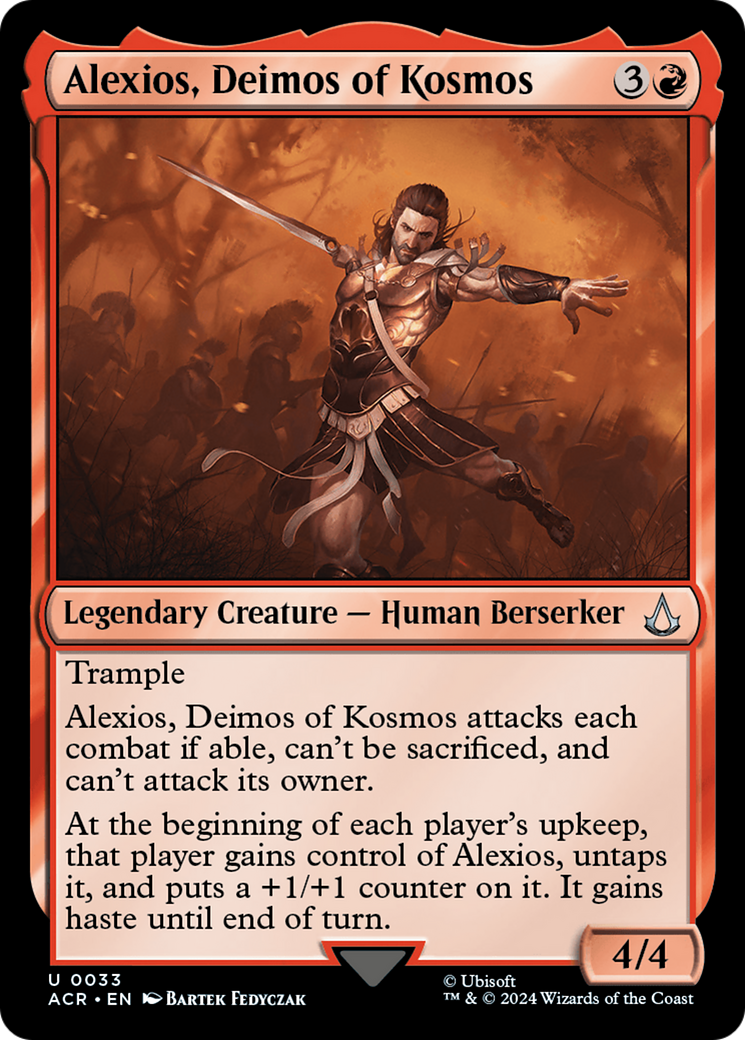 Alexios, Deimos of Kosmos [Assassin's Creed] - Trinity Hobby
