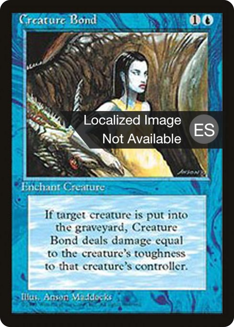 Creature Bond [Fourth Edition (Foreign Black Border)] - Trinity Hobby