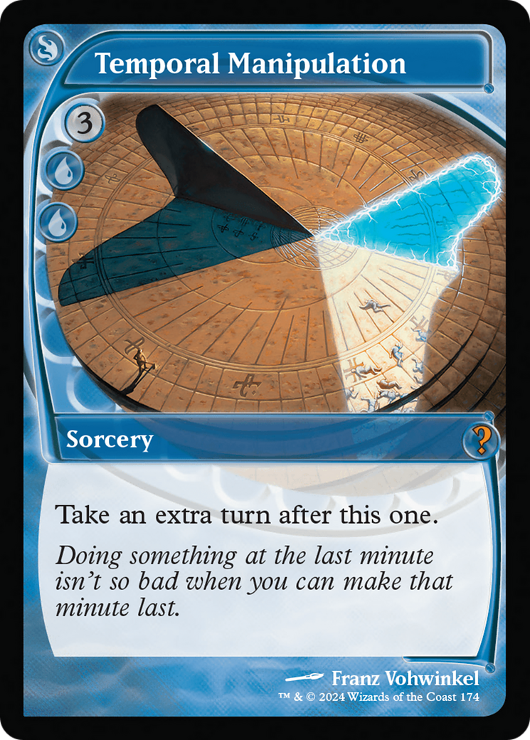 Temporal Manipulation (Future Sight) [Mystery Booster 2] - Trinity Hobby