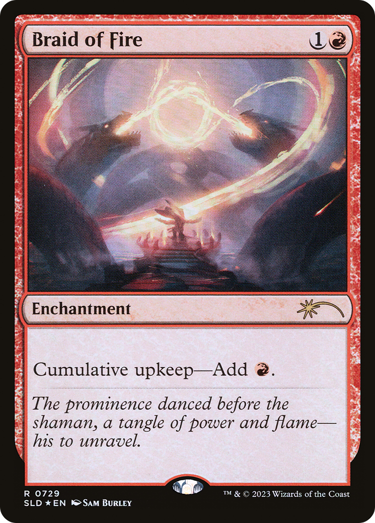 Braid of Fire (729) [Secret Lair Drop Promos] - Trinity Hobby