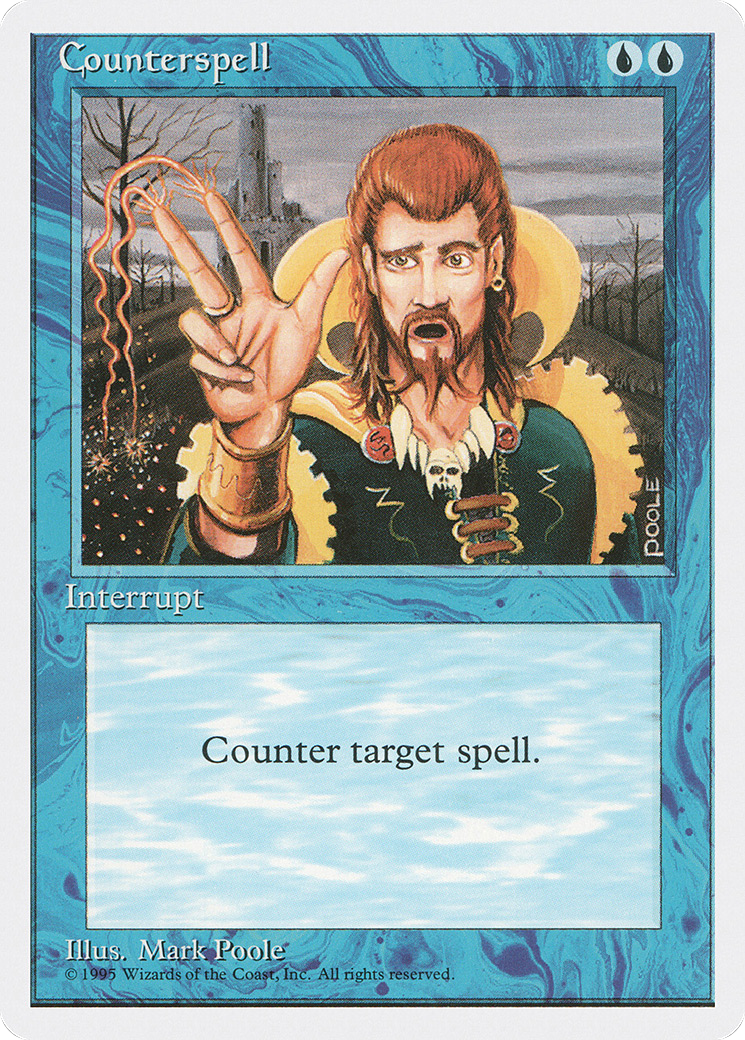 Counterspell [Fourth Edition] - Trinity Hobby