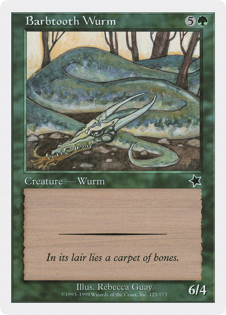 Barbtooth Wurm [Starter 1999] - Trinity Hobby