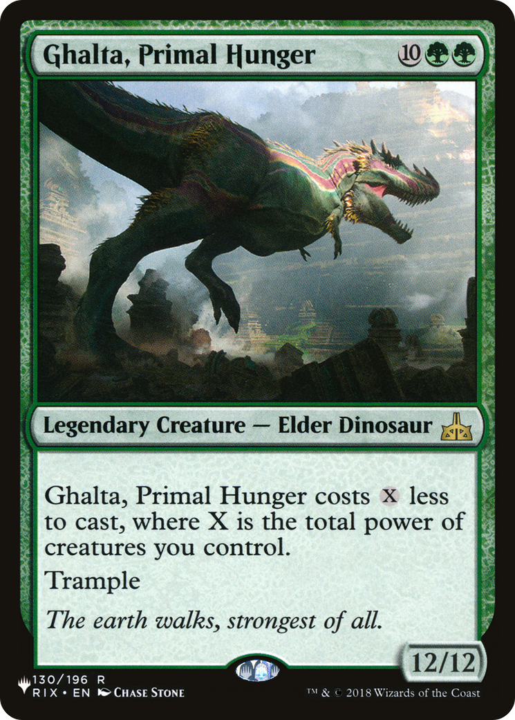 Ghalta, Primal Hunger [The List] - Trinity Hobby