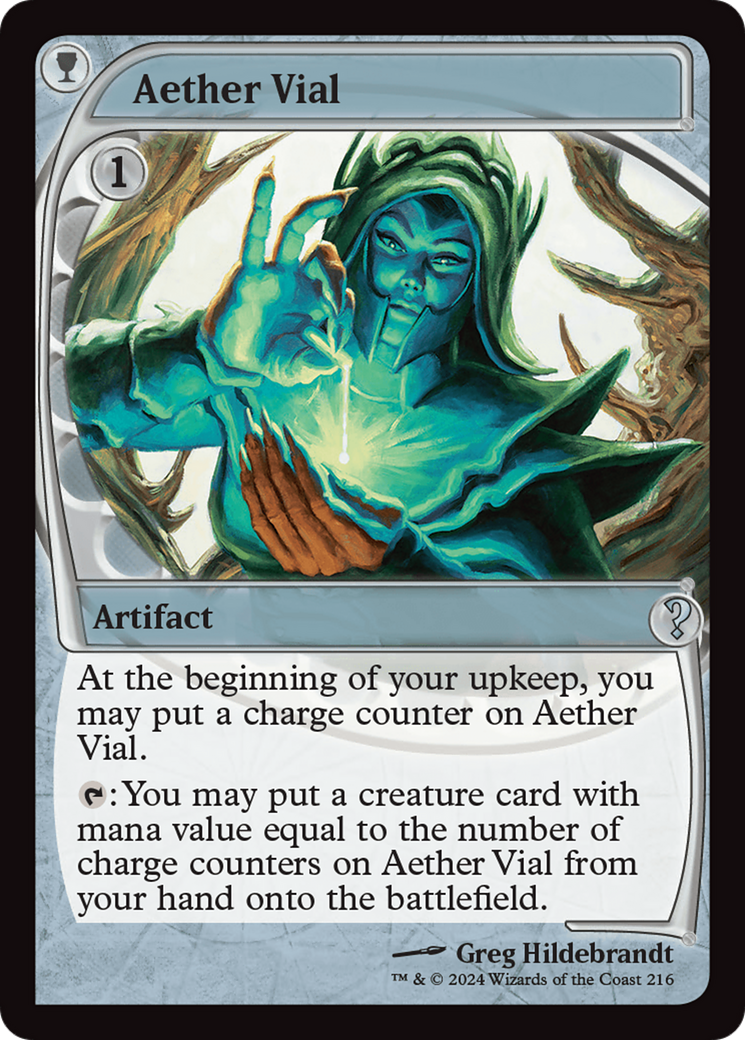 Aether Vial (Future Sight) [Mystery Booster 2] - Trinity Hobby