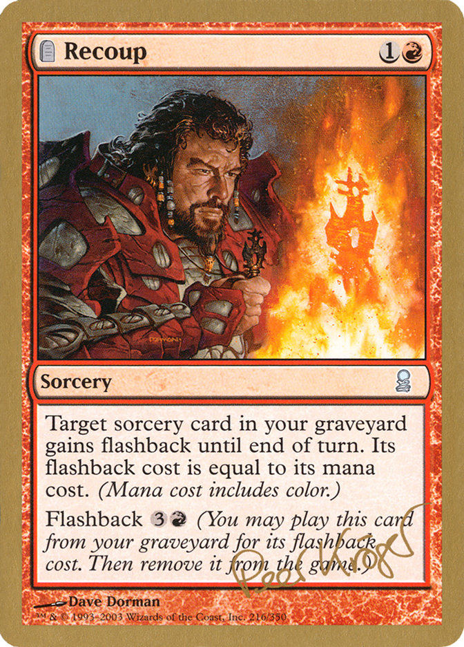Recoup (Peer Kroger) [World Championship Decks 2003] - Trinity Hobby