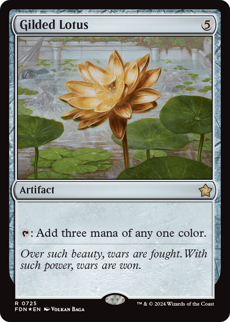 Gilded Lotus [Foundations] - Trinity Hobby