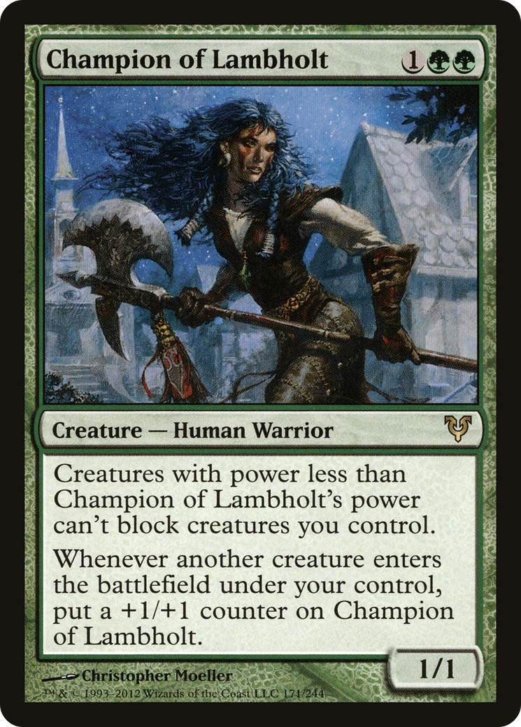 Champion of Lambholt [Avacyn Restored] - Trinity Hobby
