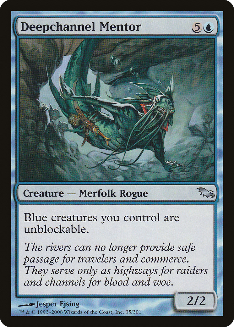 Deepchannel Mentor [Shadowmoor] - Trinity Hobby