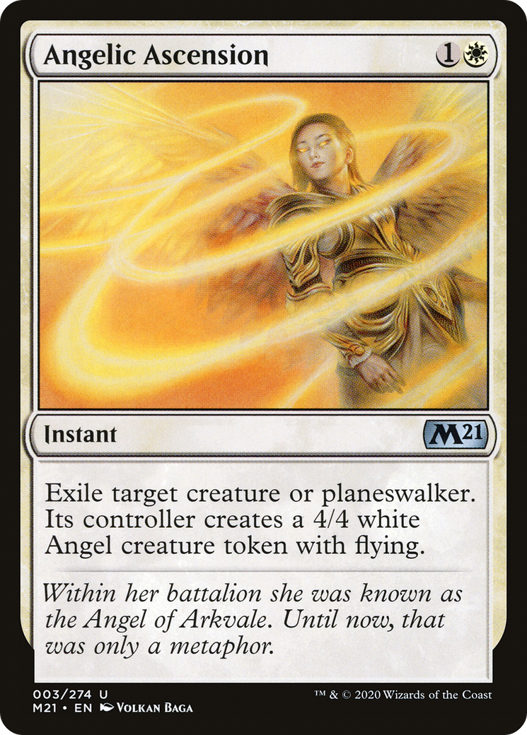 Angelic Ascension [Core Set 2021] - Trinity Hobby