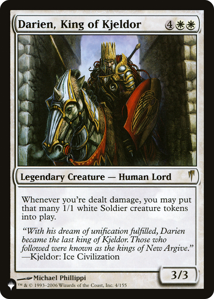 Darien, King of Kjeldor [The List] - Trinity Hobby