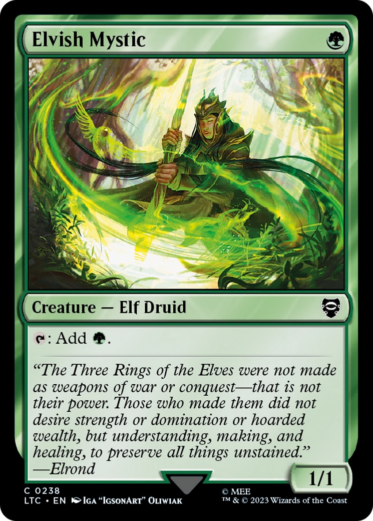 Elvish Mystic [The Lord of the Rings: Tales of Middle-Earth Commander] - Trinity Hobby