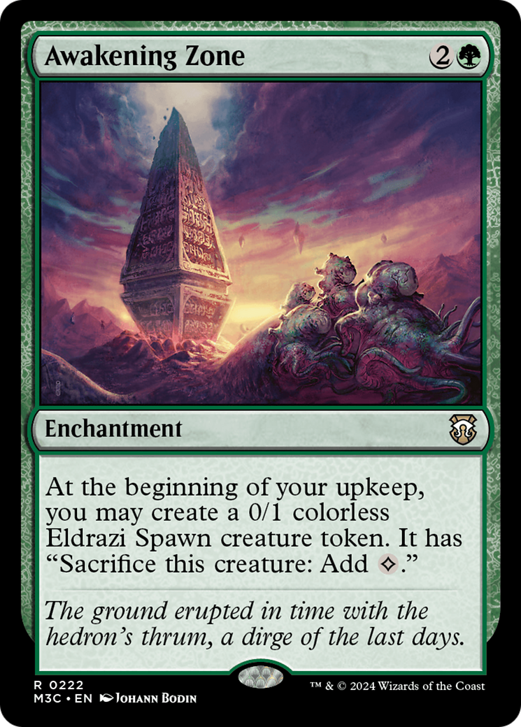 Awakening Zone  [Foil]  (M3C-222) - [Modern Horizons 3 Commander] - Trinity Hobby