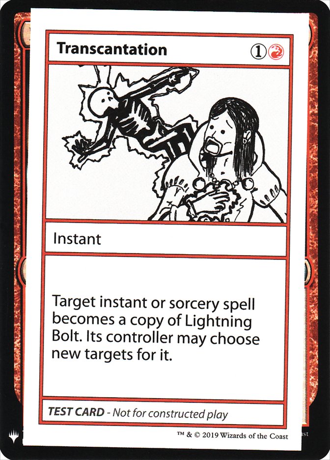 Transcantation [Mystery Booster Playtest Cards] - Trinity Hobby
