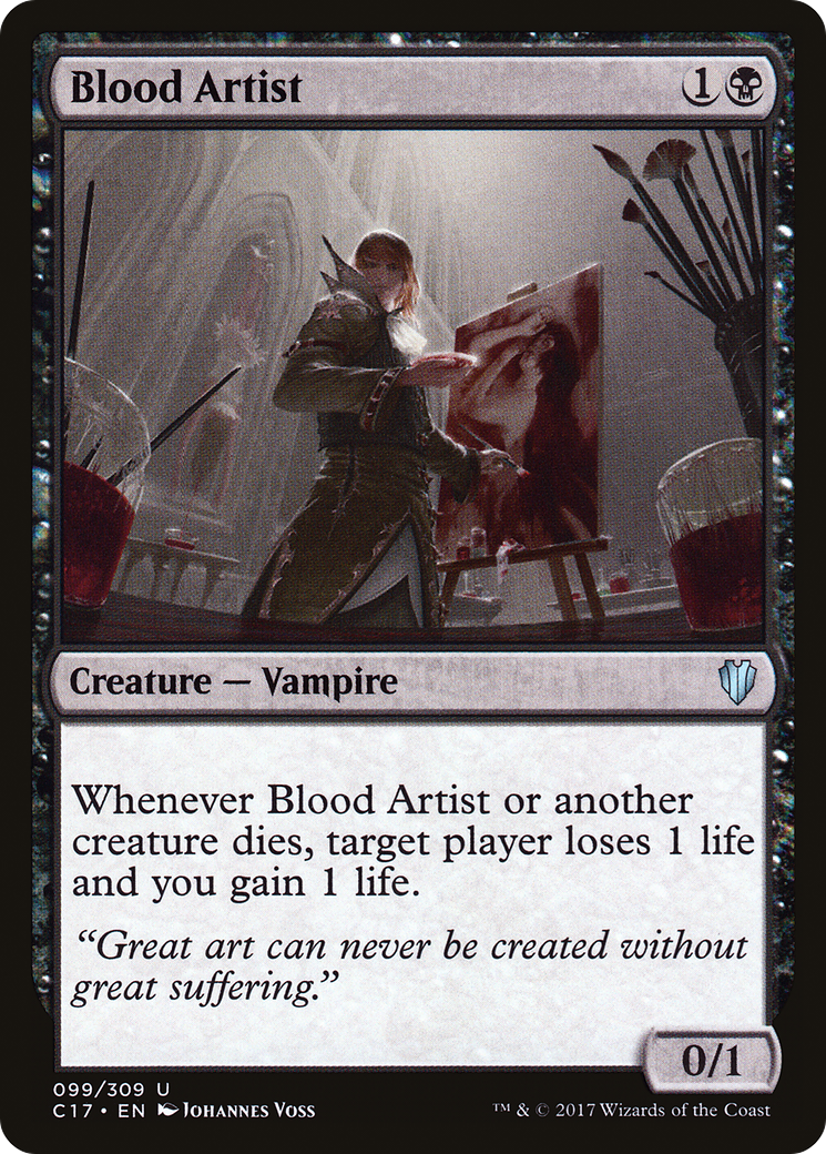 Blood Artist [Commander 2017] - Trinity Hobby