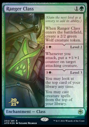 Ranger Class [Dungeons & Dragons: Adventures in the Forgotten Realms Prerelease Promos] - Trinity Hobby