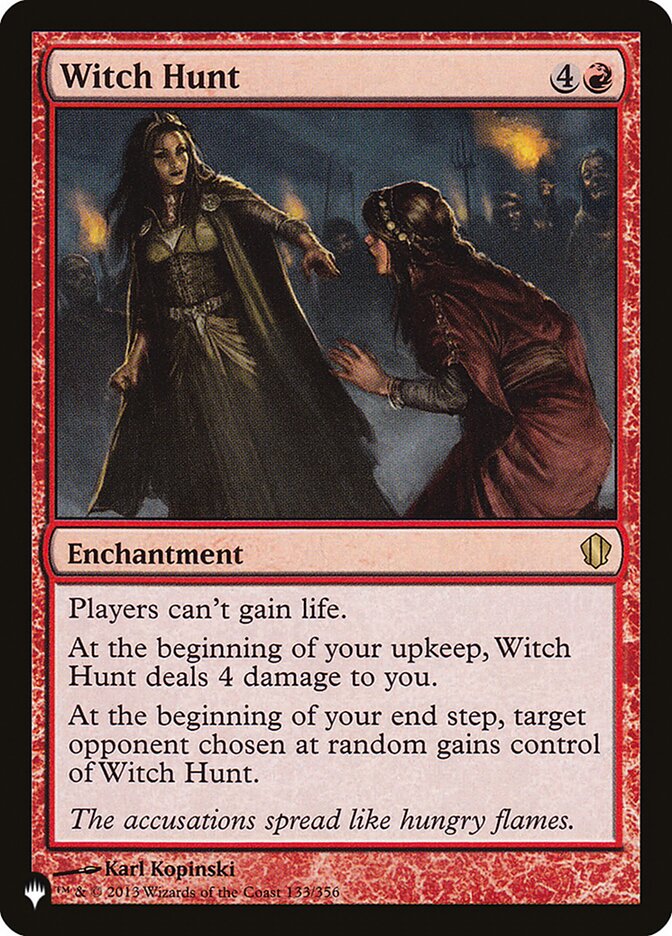 Witch Hunt [The List] - Trinity Hobby