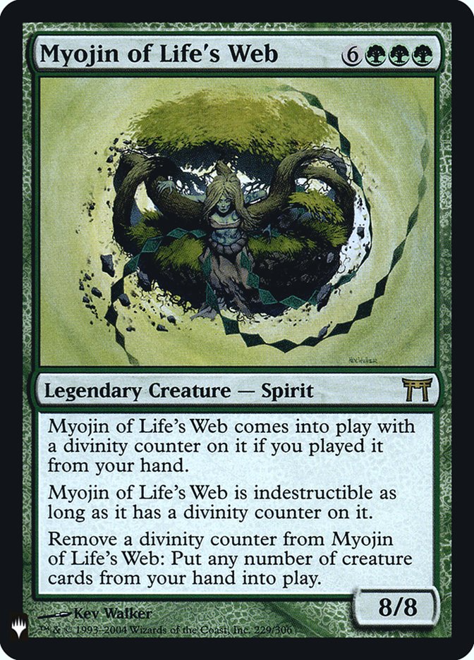 Myojin of Life's Web [Mystery Booster] - Trinity Hobby