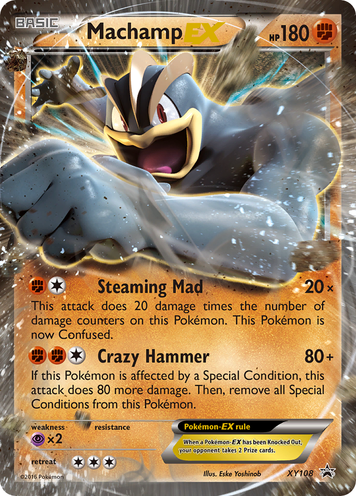 Machamp EX (XY108) [XY: Black Star Promos] - Trinity Hobby