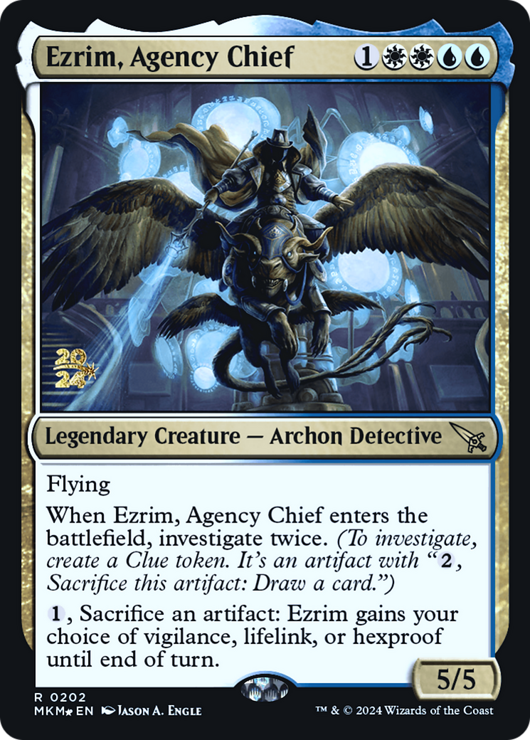 Ezrim, Agency Chief [Murders at Karlov Manor Prerelease Promos] - Trinity Hobby