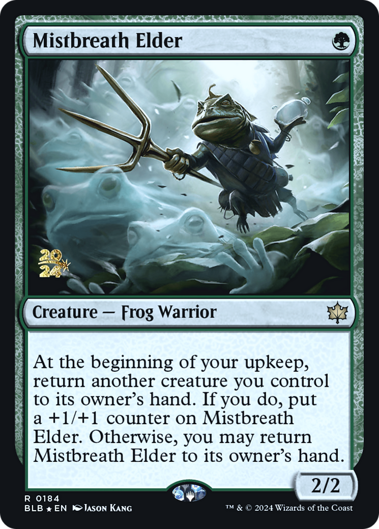 Mistbreath Elder [Bloomburrow Prerelease Promos] - Trinity Hobby
