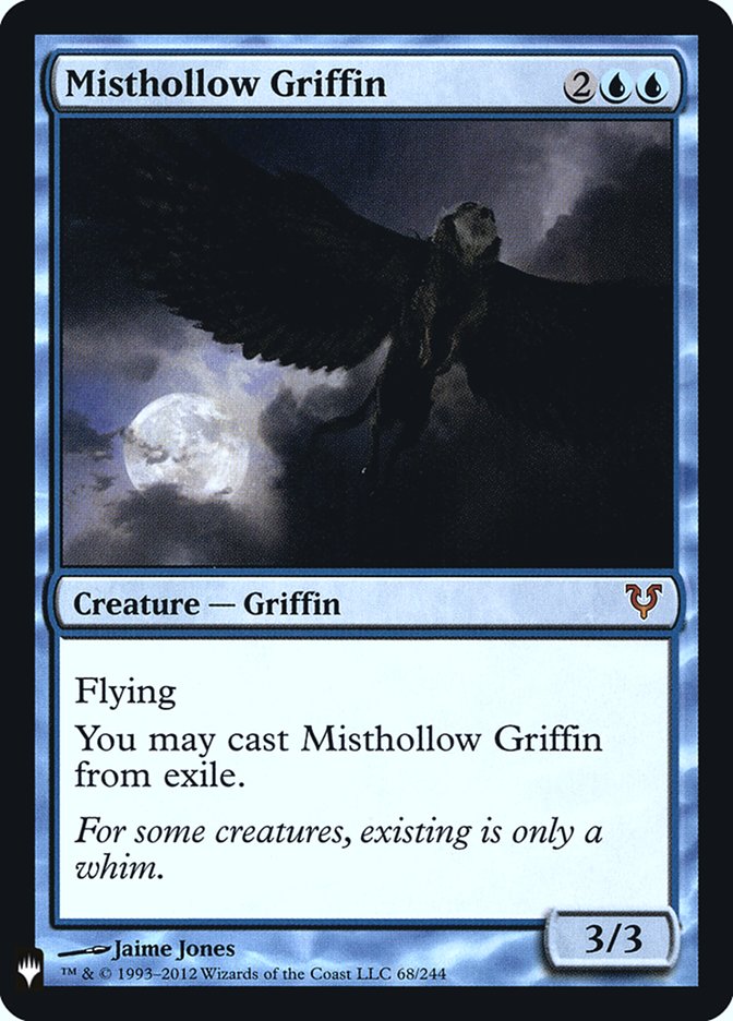 Misthollow Griffin [Mystery Booster] - Trinity Hobby