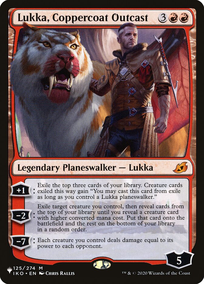 Lukka, Coppercoat Outcast [The List] - Trinity Hobby