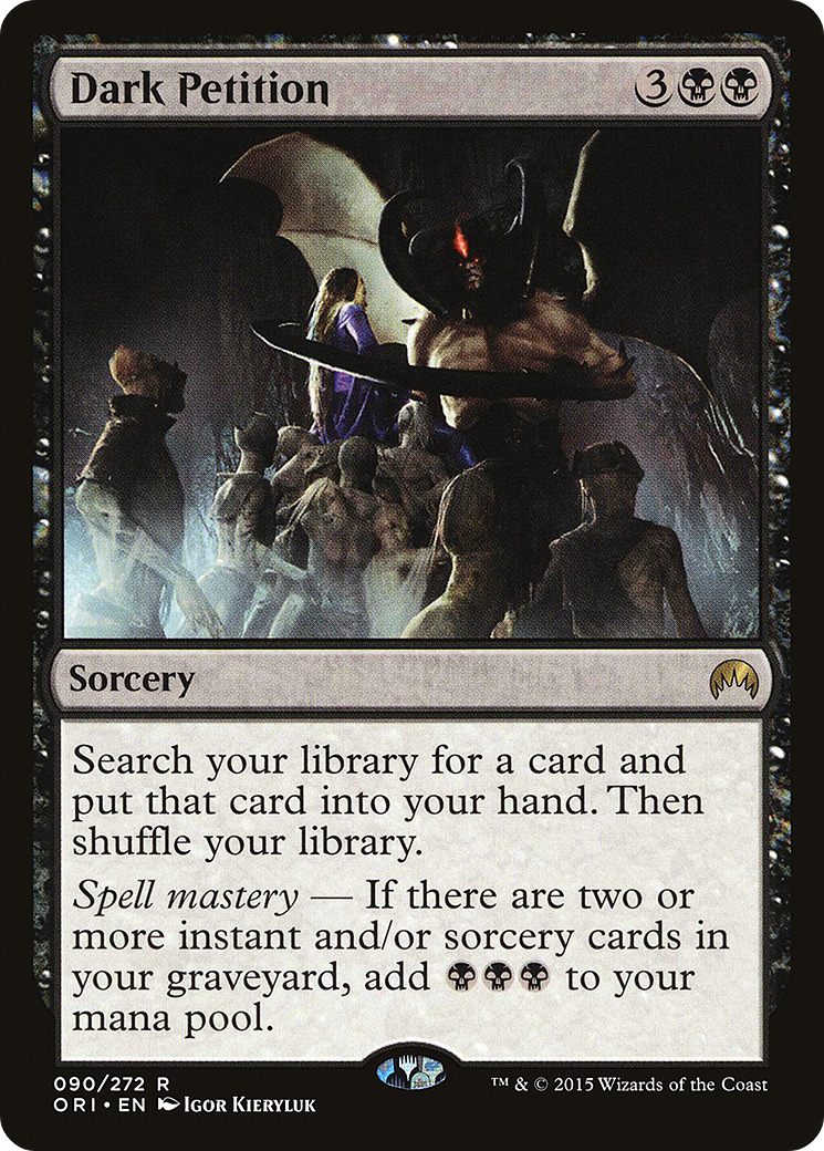 Dark Petition [Magic Origins] - Trinity Hobby