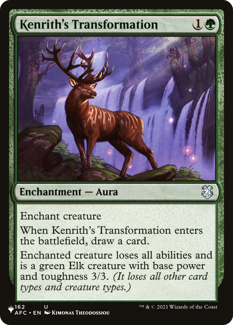 Kenrith's Transformation [The List] - Trinity Hobby