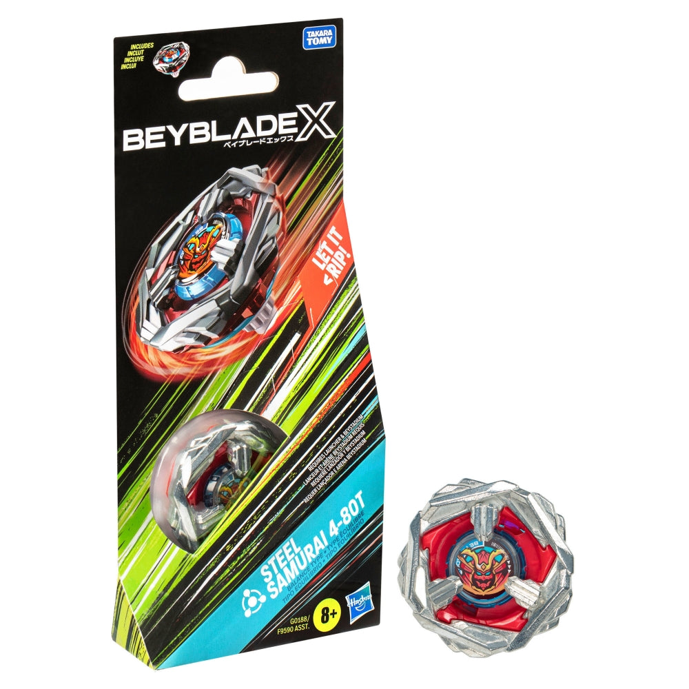 [Pre-Order] Beyblade X Booster Steel Samurai 4-80T