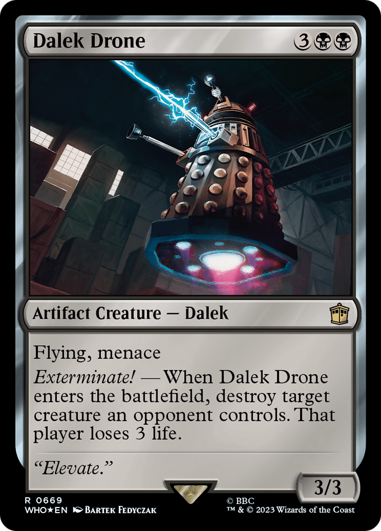 Dalek Drone (Surge Foil) [Doctor Who] - Trinity Hobby