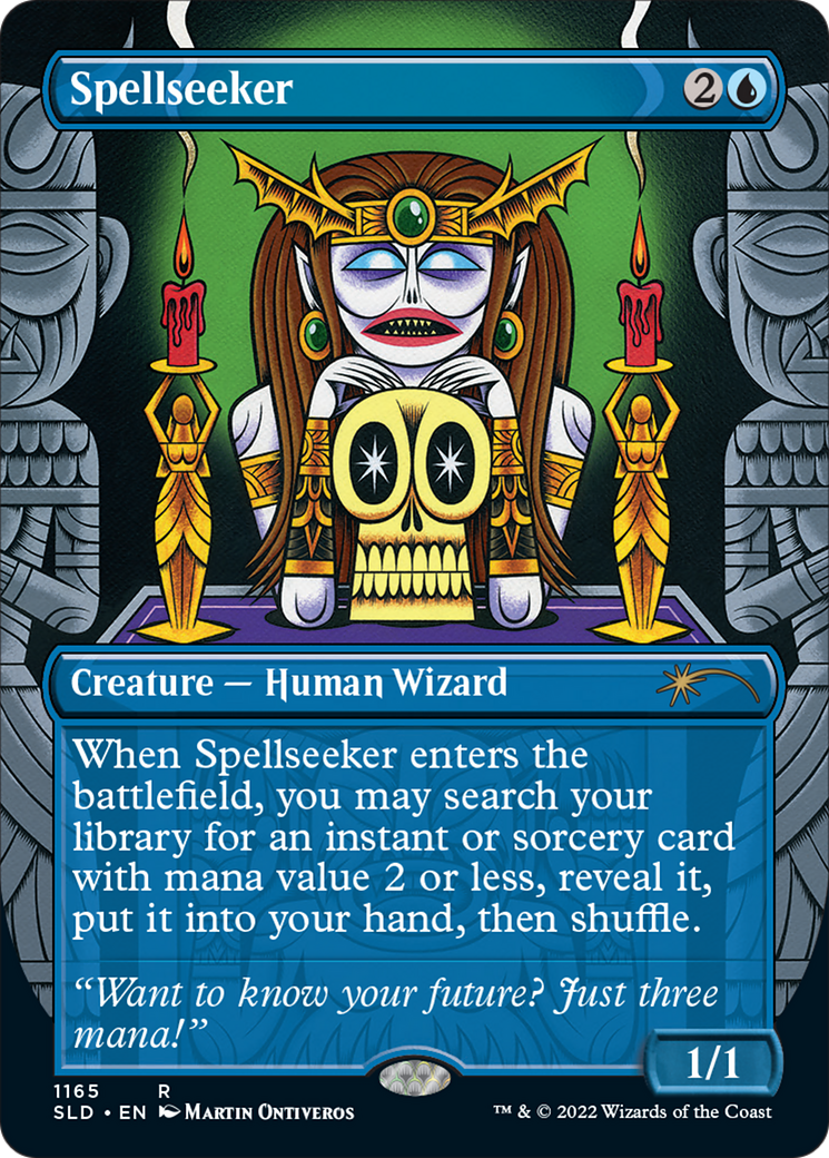 Spellseeker (Borderless) [Secret Lair Drop Series] - Trinity Hobby