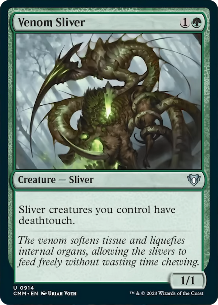 Venom Sliver [Commander Masters] - Trinity Hobby
