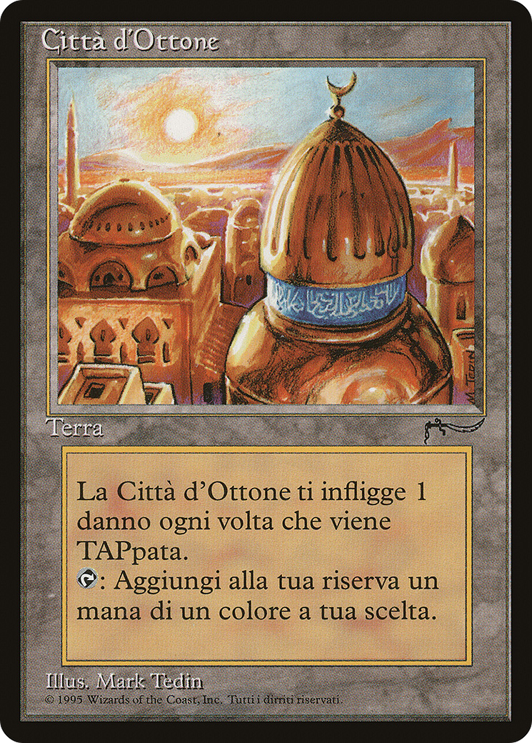 City of Brass (Italian) - "Citta d'Ottone" [Rinascimento] - Trinity Hobby