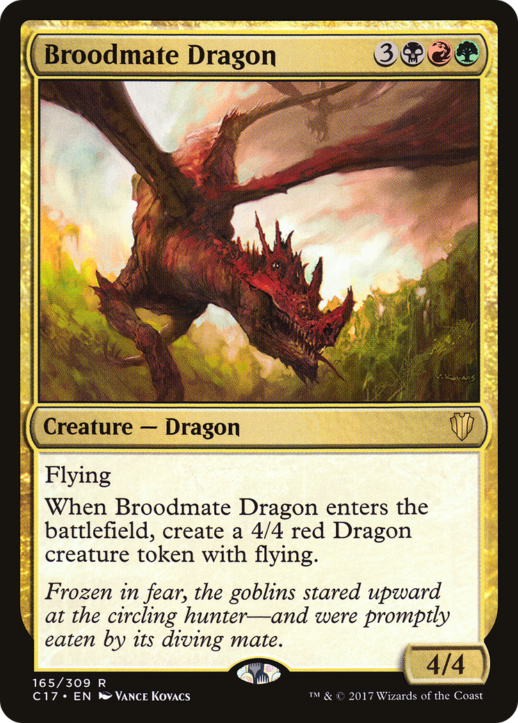 Broodmate Dragon [Commander 2017] - Trinity Hobby